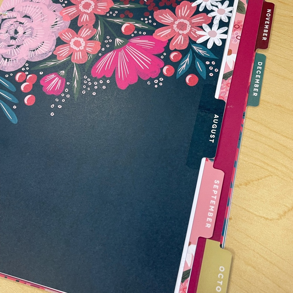 BIG Happy Planner Months